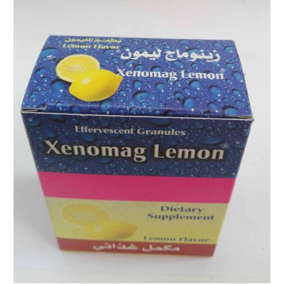 Xenomag Lemon effervescent granules 10 sachets 